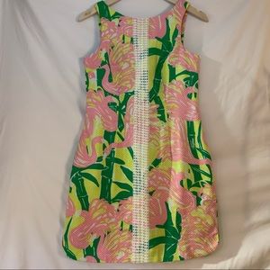 LILLY PULITZER X TARGET Shift Dress | Fun Dance Flamingo